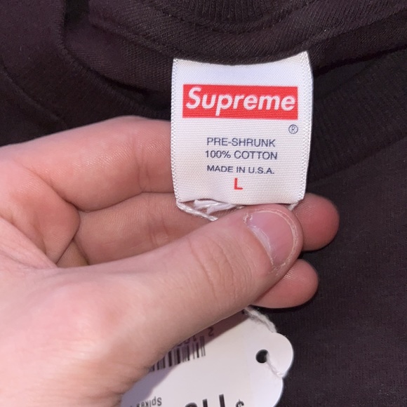 Supreme black spike tee - Picture 2 of 3
